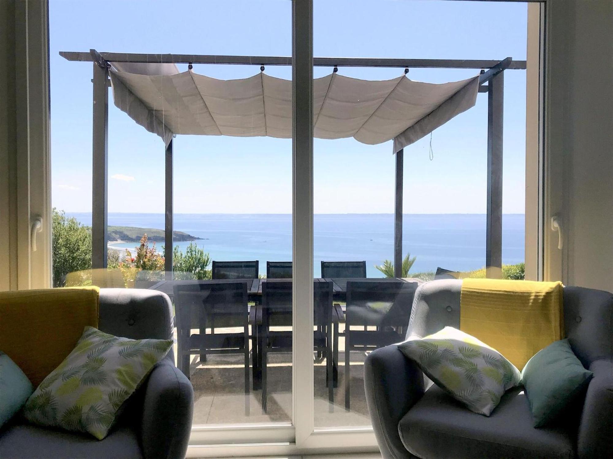 180° Panoramic Sea View, Holiday Home, Telgruc-Sur-Mer Exterior photo